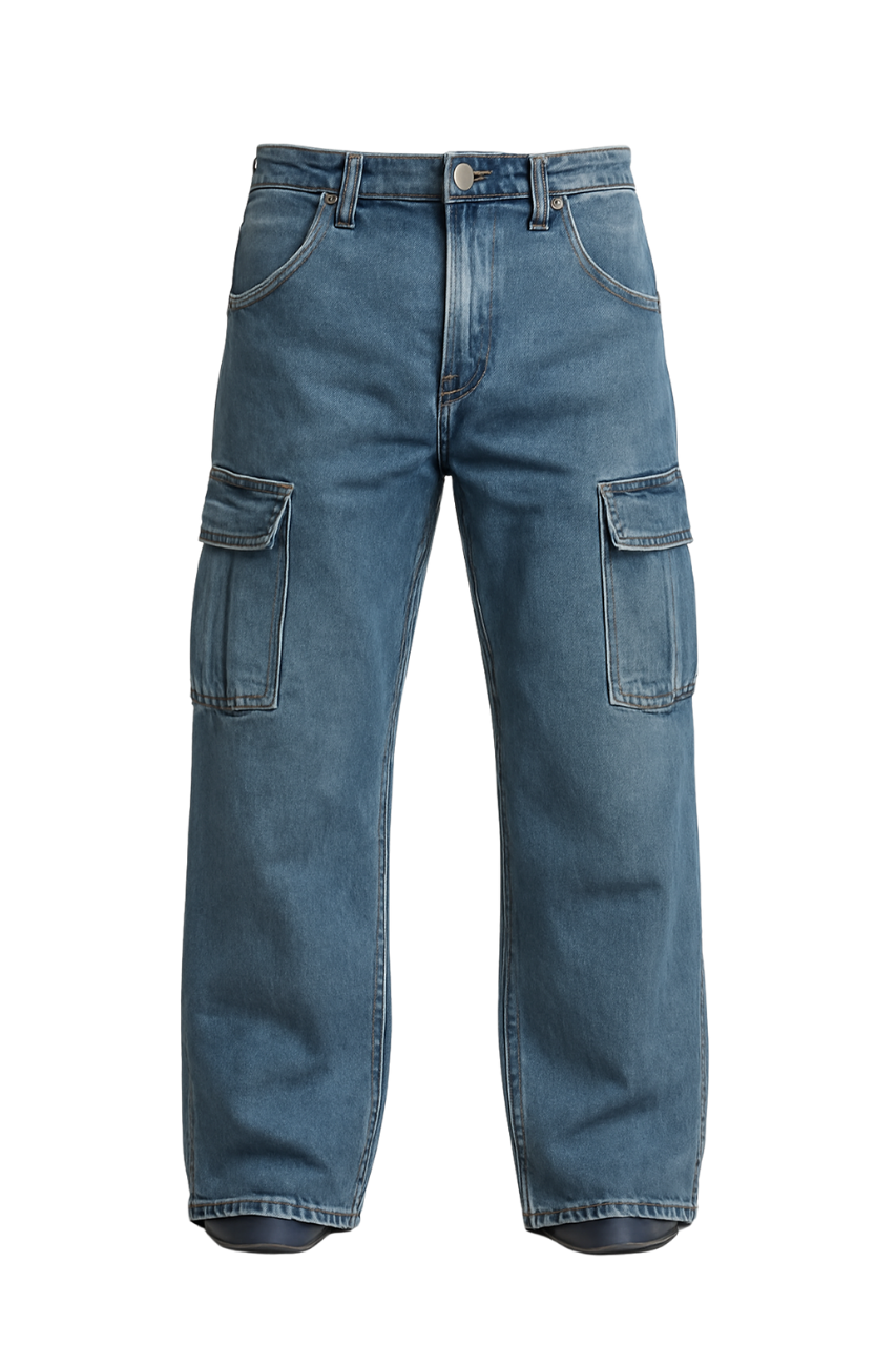 Blue Cargo pants