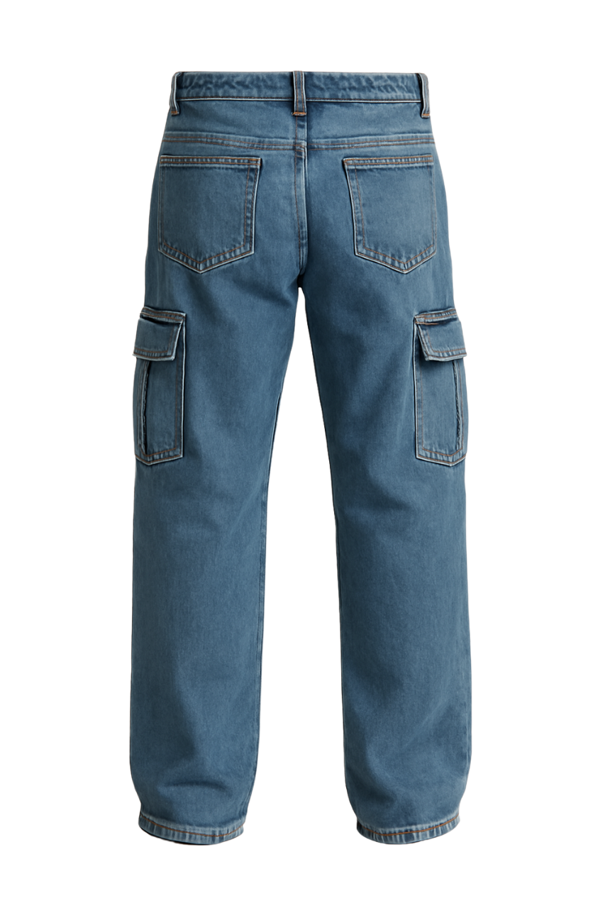 Blue Cargo pants