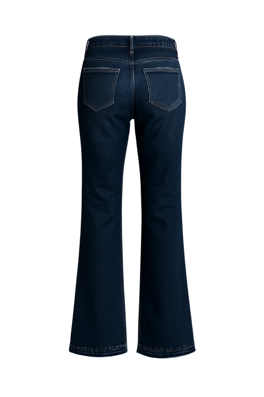 Dark Blue jeans with pearls