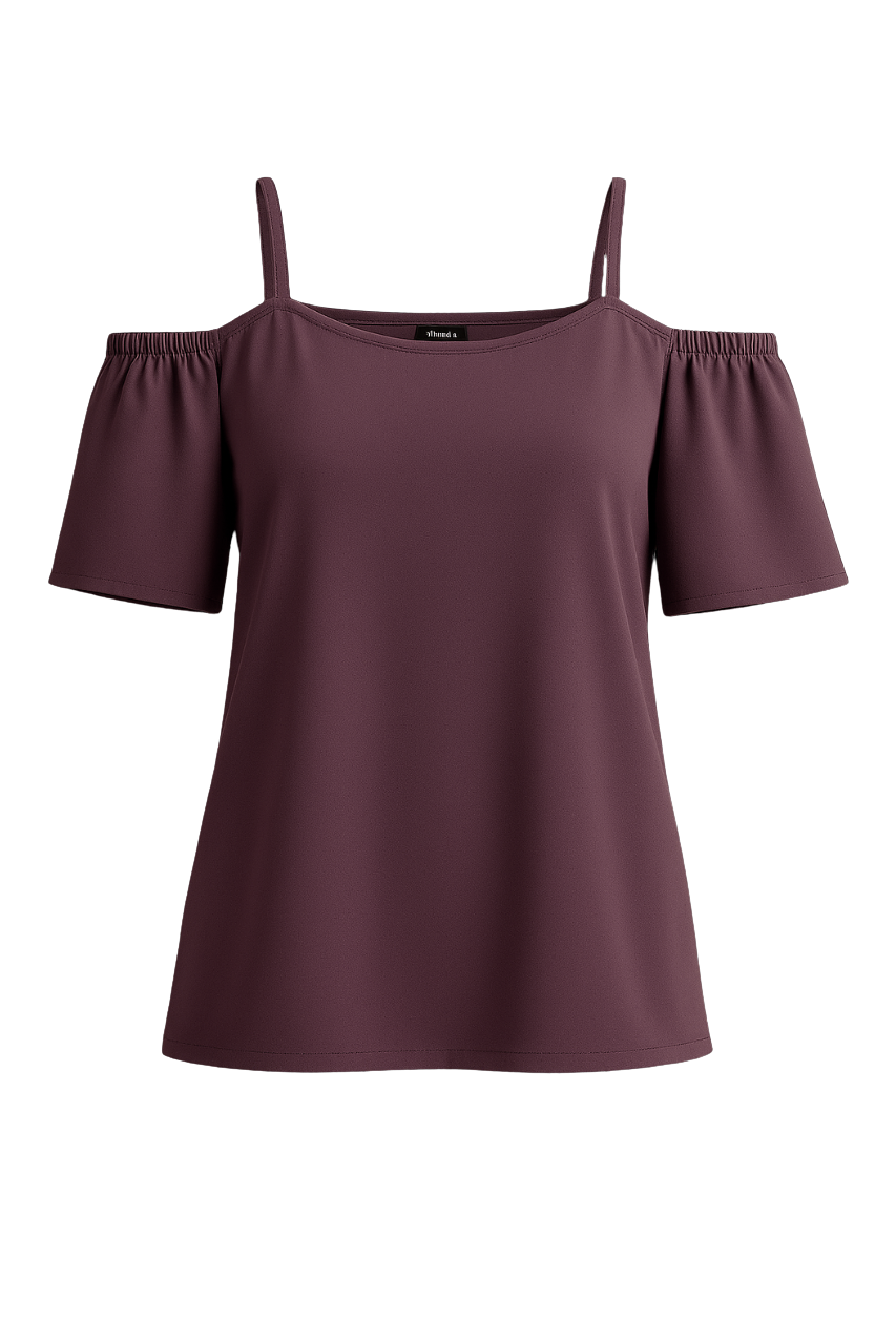 Mauve color blouse for women