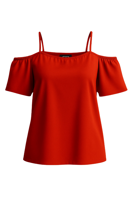 Orange Blouse