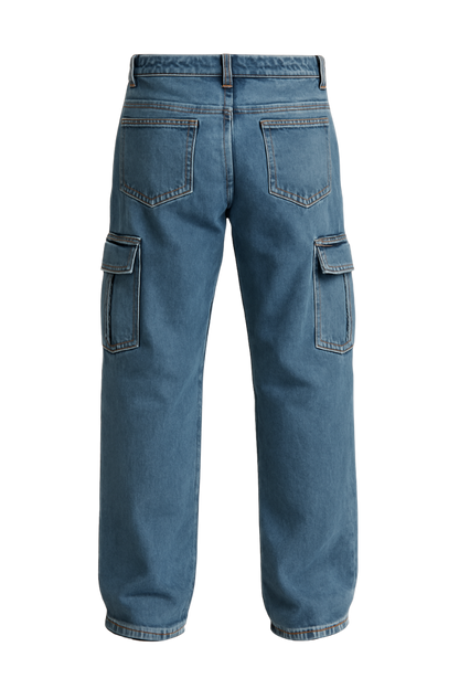 Blue Cargo pants