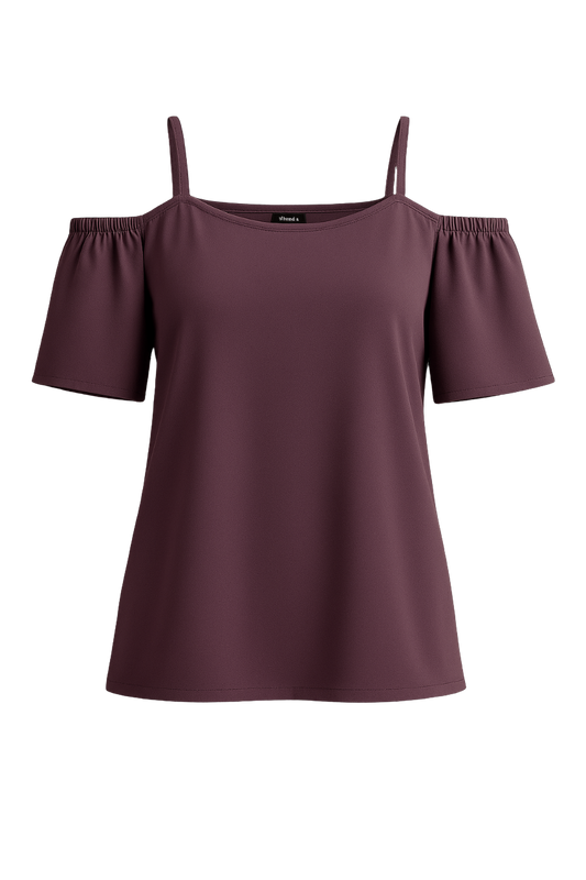 Mauve color blouse for women